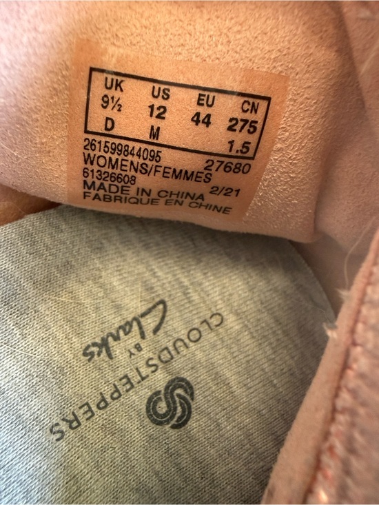 Clarks Shoes - Clarks Women’s Blush Pink Slip-On Loafers